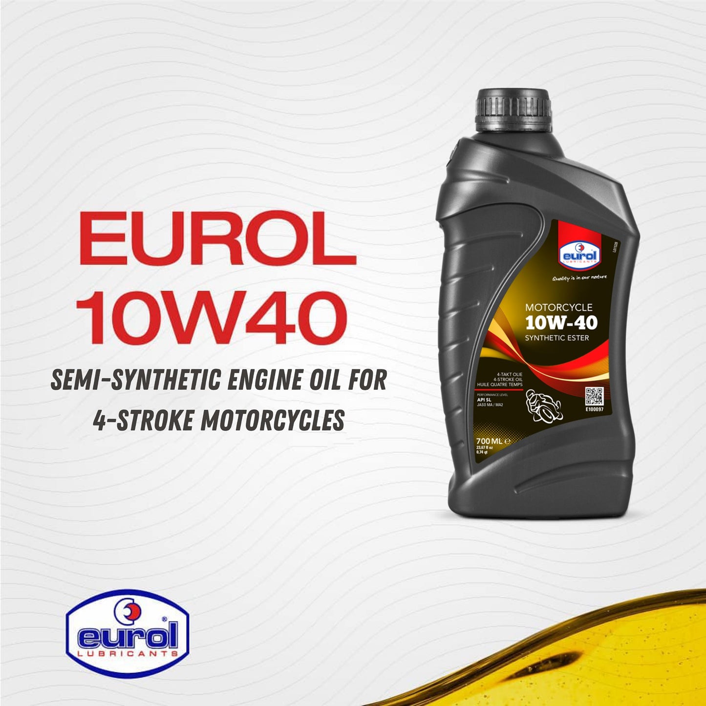 Eurol Motorcycle 10W40 - 1L