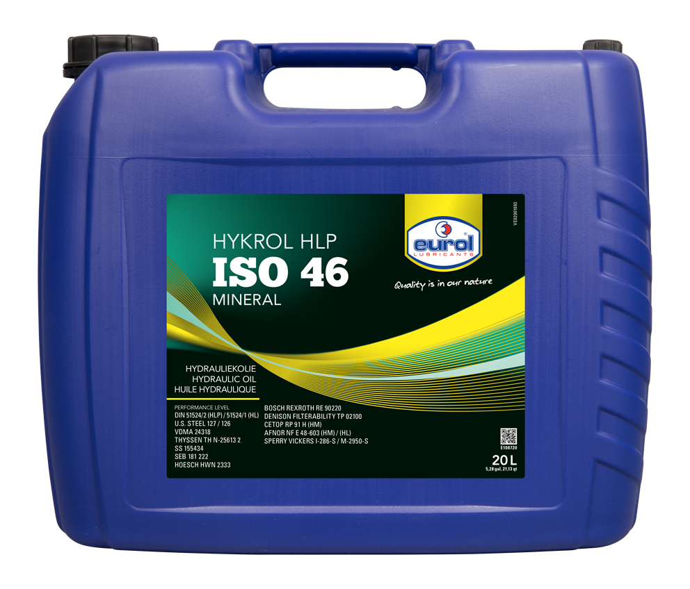 Eurol Hykrol ISO46 Hydraulic Oil