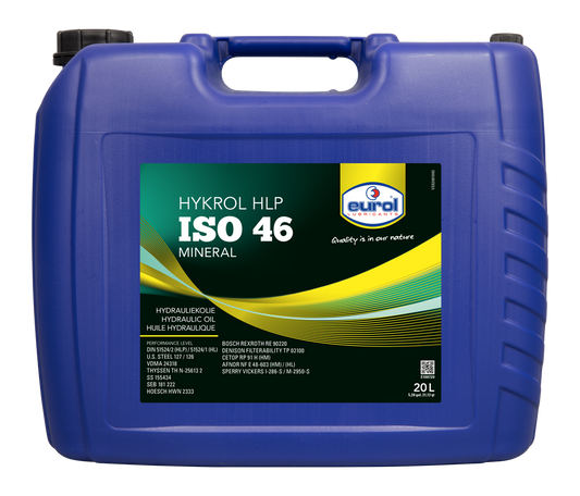 Eurol Hykrol ISO46 Hydraulic Oil